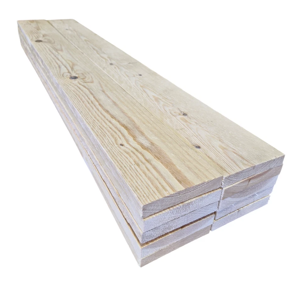 Pallet Wood boards (NEW) 10 x 150cm/5ft Kiln Dried- Wall Cladding Timber Planks - Image 1 of 4