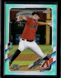 2021 Topps Pro Debut Chrome Liam Norris /75 Aqua Refractor Diamondbacks  - Picture 1 of 2