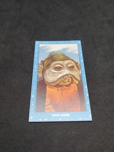 Star Wars Topps 206 T206 Card 2022 Blue Starfield Nien Nunb - Picture 1 of 1