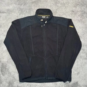 Vintage Oakley Software Tactical Fleece Jacket Mens Small Black Full Zip Layer - Picture 1 of 9