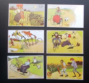 TOM BROWN POST CARDS X 6 - Picture 1 of 2