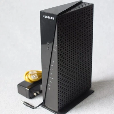 NETGEAR AC1750 C6300  Wi-Fi DOCSIS 3.0 Cable Modem Router w/ Ethernet Cable - Image 1 of 4