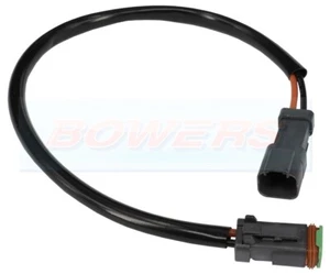 2 Way / 2 Pin Male/Female Deutsch DT Connector Plug 40cm Extension Lead Harness - Picture 1 of 1