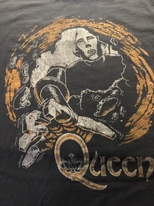 QUEEN News Of The World Short Sleeve Shirt Vintage Style, Gently Used, Large - Picture 1 of 3