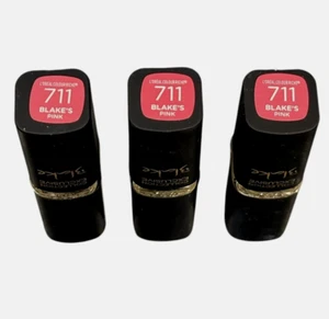 Lot 3 L'Oreal Color Riche Collection Exclusive Blake Lipstick 711 Blake's Pink - Picture 1 of 2