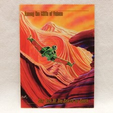 STAR TREK III THE SEARCH FOR SPOCK TRADING CARD #36