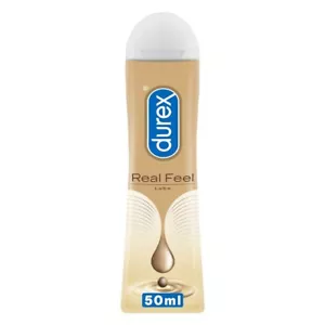 Lubricante de larga duración Durex Real Feel - 50 ml - Imagen 1 de 9