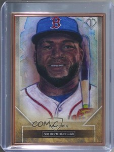 2020 Topps Transcendent Collection Sketch Reproductions /95 David Ortiz HOF