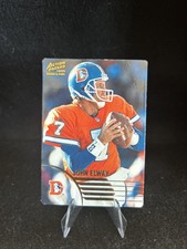 1995 Pinnacle Action Packed Rookies And Stars John Elway #14 Embossed