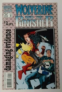 WOLVERINE AND THE PUNISHER "DAMAGING EVIDENCE" (MARVEL 1993) NOS KOMPLETT 3 BÜCHER - Bild 1 von 12