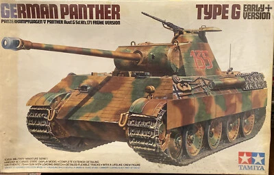 Tamiya Panther Type G Early Version, New ,sealed - Image 1 of 2