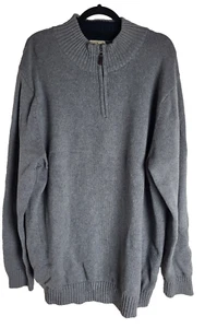 Original/Auténtico L.L.Bean - Jersey Vintage - Clásico con cuello - Gris - XXL - Imagen 1 de 9