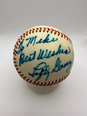 Lefty Gomez Signed Autographed Baseball PSA DNA LOA - Image 1 of 4