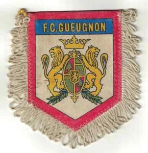 Football Club Di Gueugnon Fußballverein Frankreich FANION DRAPEAU - Bild 1 von 2