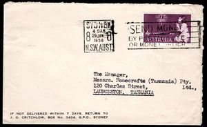 Australia 1958, cover, 4d Christmas 1957.. - Picture 1 of 2