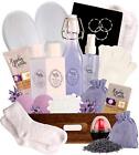 Lavender Gift Basket for Women. Lavender Pampering Gift Basket All Inclusive ...
