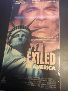 Exiled in America (1992) - VHS Tape Movie - Drama / War - Maxwell Caulfield - Picture 1 of 1