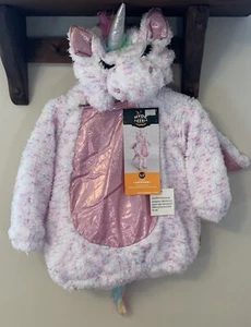 HYDE AND EEK PLUSH UNICORN HALLOWEEN COSTUME BABY INFANT SIZE 12-18 MONTHS - Picture 1 of 13