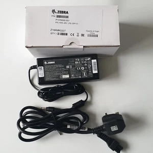 Genuine Zebra 20V 3.0A Power Supply with Clower Leaf Lead LP TLP 2844 2824 GC420 - Picture 1 of 4