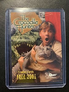 2001 DCI Dart Flipcards The Crocodile Hunter Steve Irwin