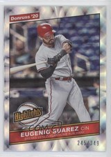 2020 Panini Donruss Highlights Silver /349 Eugenio Suarez #H-11