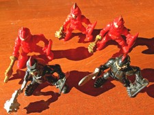 Vintage Fisher Price 1994 Great Adventures Knights Figurine Unicorn Lion 6cm