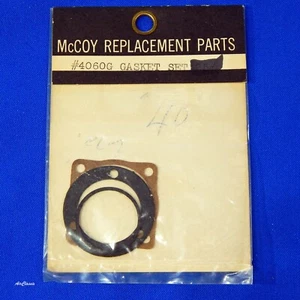 Juego de juntas McCoy #4060G para motores Red Head & Blue Head .40 Nuevo de Lote Antiguo - Imagen 1 de 1