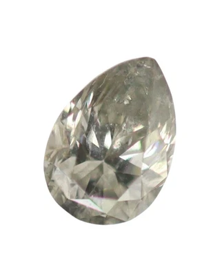 Natural Diamond 0.18 Ct 4 x 2 mm Pear Brilliant Cut J Color SI3 Grade Loose - Image 1 of 4