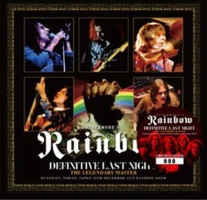 RAINBOW - DEFINITIVE LAST NIGHT: THE LEGENDARY MASTER(2CD)  NEW - Imagen 1 de 1