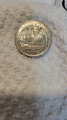 2023 P Eleanor Roosevelt Quarter RARE Reverse Die Crack Die Chips Error - Image 1 of 4