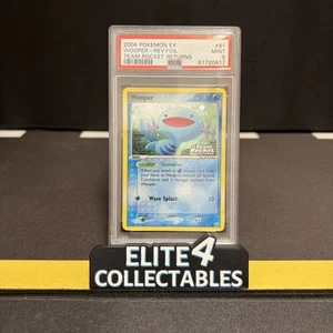 Team Rocket Returns - Wooper 81/109 Reverse Foil - PSA 9 - Picture 1 of 2