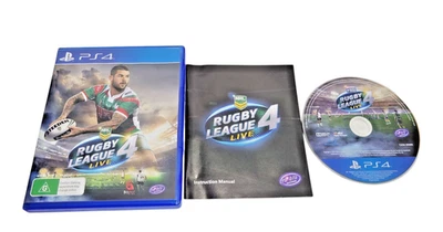 Rugby League Live 4 NRL PS4 | Boxed | Mint Disc | PS5 Compatible - Image 1 of 4