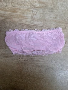 Sujetador grande de encaje rosa Free People - Imagen 1 de 5