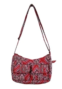 Vera Bradley Frankly Scarlet Libby Small Crossbody Shoulder Adjustable Strap Bag - Picture 1 of 13