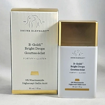 Drunk Elephant B-Goldi Bright Illuminating Drops 5% Niacinamide New Full Size - Image 1 of 2