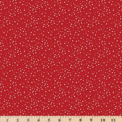 Stars and Stripes Forever Stars Red C15714 100% Cotton Fabric By the half yard - Image 1 of 2