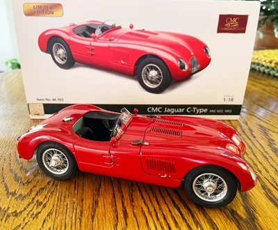 CMC Jaguar Tipo C Rojo Escala 1:18 M-193 Foto 1 de 4