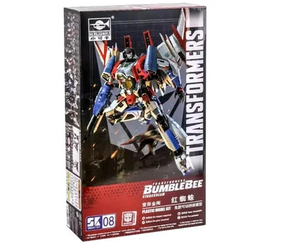 Trumpeter 03121 Transformers STARSCREAM SK08 Smart Kit Action Figure Robot - Immagine 1 di 2