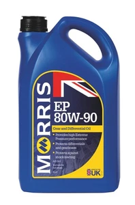 Morris Ep 80w 90 Gear And Differential Oil 5l for L200 KB4T Series 4 2.5 DiD - Picture 1 of 5