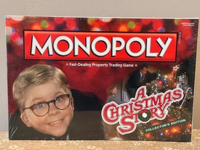 NEW Sealed A Christmas Story Monopoly Game Hasbro Collector's Edition 2014 - Image 1 of 3