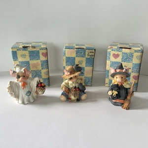 Dieses kleine Schweinchen Set mit 3 Figuren von Enesco, Set, Menge drei, Herbstdeko - Bild 1 von 6