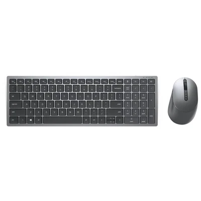 Dell Tastiera senza fili QWERTY Italiano Grigio Titanio 2.4GHz Bluetooth 5.0 - Immagine 1 di 4
