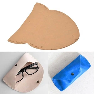 Acrylic Glasses Case Template DIY Leather Craft Stencil Mould for Custom Bags - Picture 1 of 9