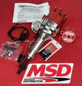 MSD 83541 Ready-To-Run Pro-Billet Distributor Steel Gear For Ford 351W - Picture 1 of 3