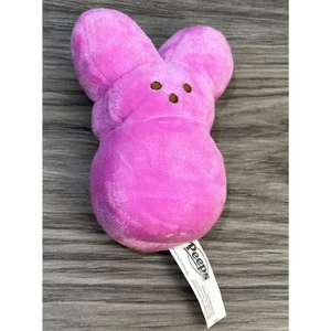 6” Peeps Bunny Plush Pink Easter Plush Favorite New Without Tags Kids Adults - Picture 1 of 5