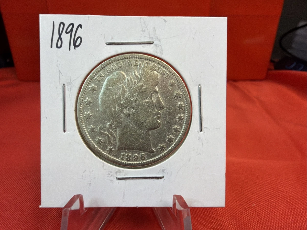 1896 Year Barber Half Dollars (1892-1915) for sale | eBay