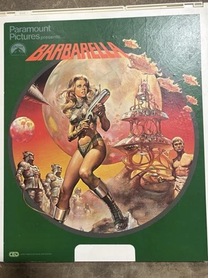 Barbarella Jane Fonda 1981 Video Disc CED SELECTAVISION Videodisc - Image 1 of 2