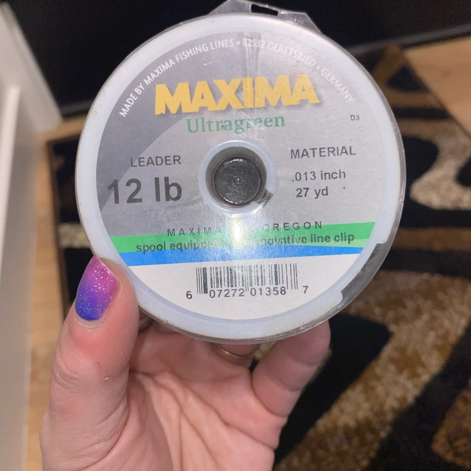 Material Máxima Ultragreen Leader & Tippet, verde musgo, 27 yardas Foto 1 de 1