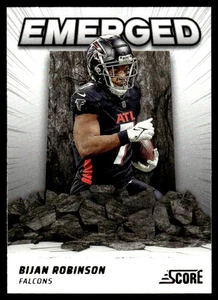2024 Score Emerged Bijan Robinson #EM-BRN - Picture 1 of 2