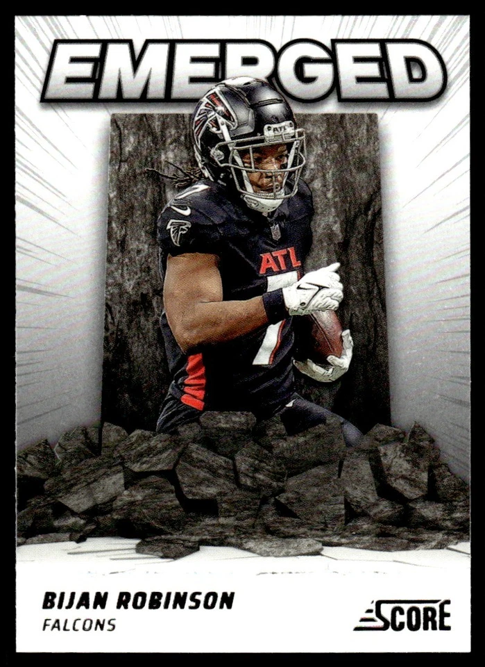 2024 Score Emerged Bijan Robinson #EM-BRN - Image 1 of 2